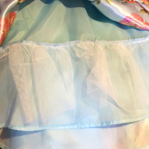 Toddler Sz 4t, Summer, Spring Former, Flower Girl,  Floral Dress - Picture 4 of 6